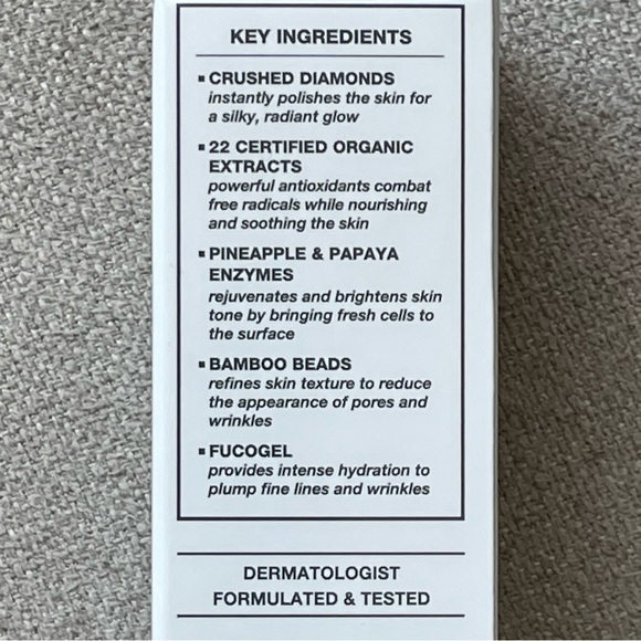 Face Scrub KAPLAN MD Beverly Hills Diamond 1 Minute Daily Facial 1.35 fl oz - Picture 2 of 10